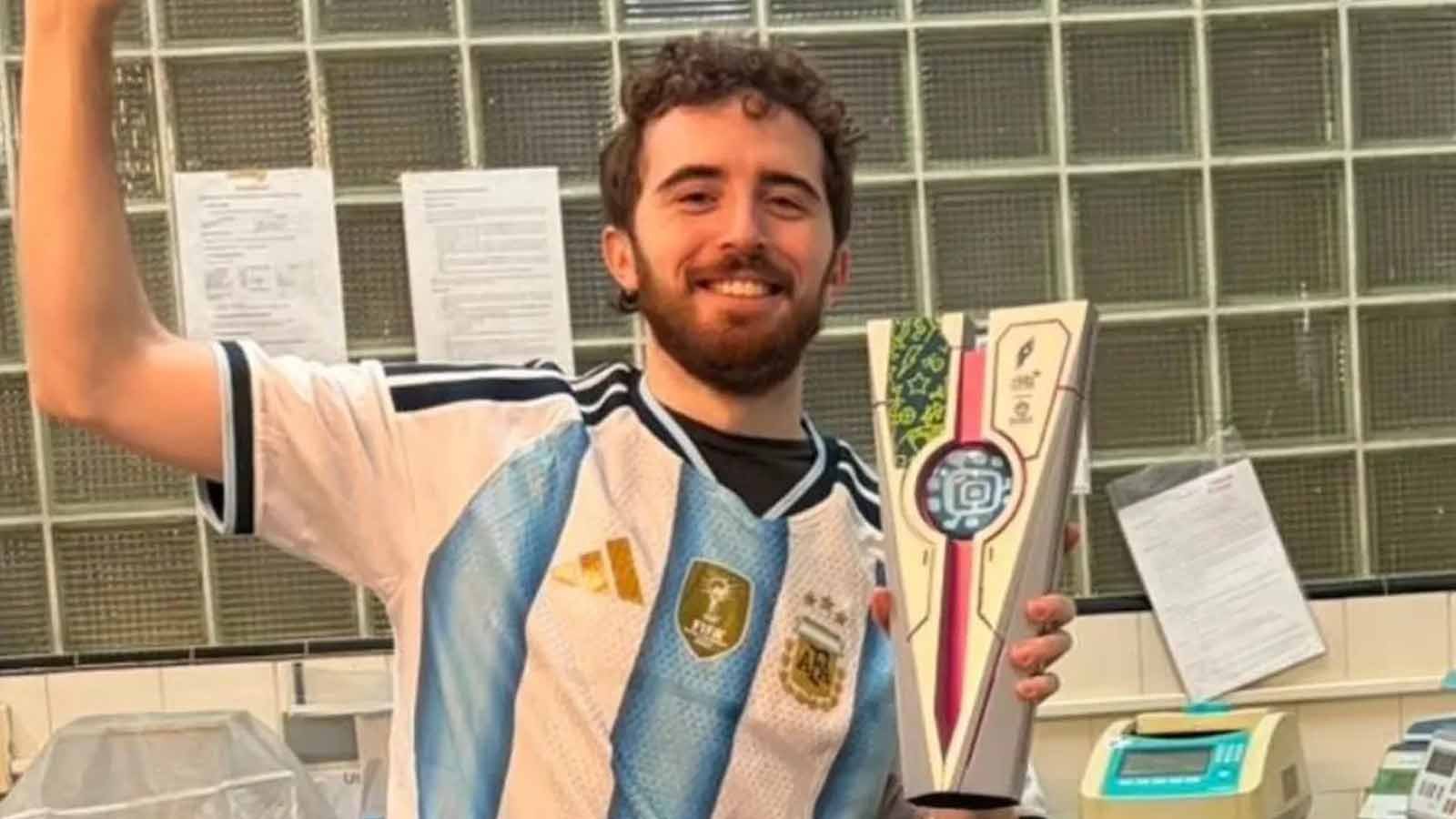 Franco Vitali ganó US$ 20.000 compitiendo en Just Dance