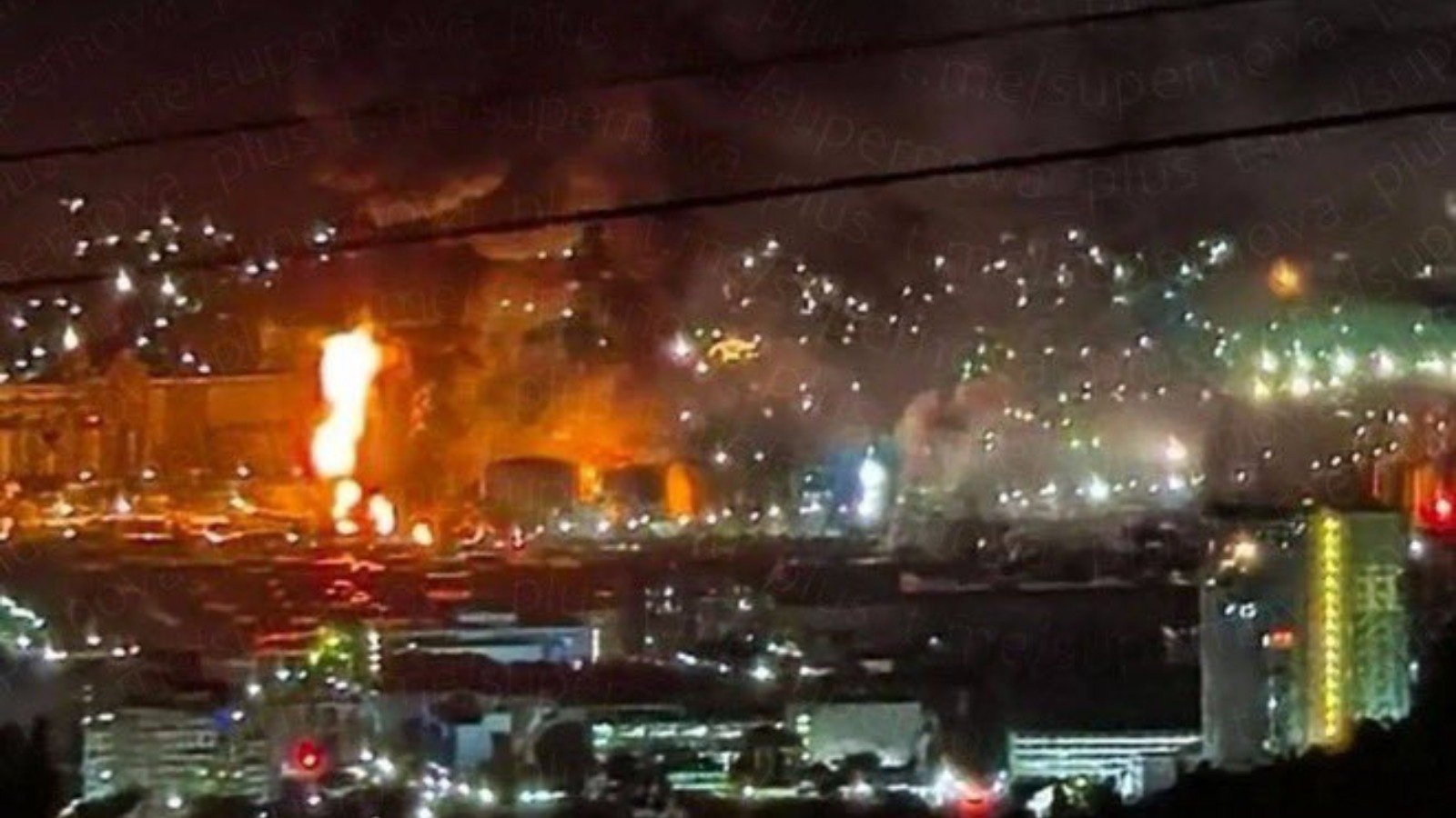 Drones ucranianos atacaron Novorossiysk y alcanzaron una terminal petrolera