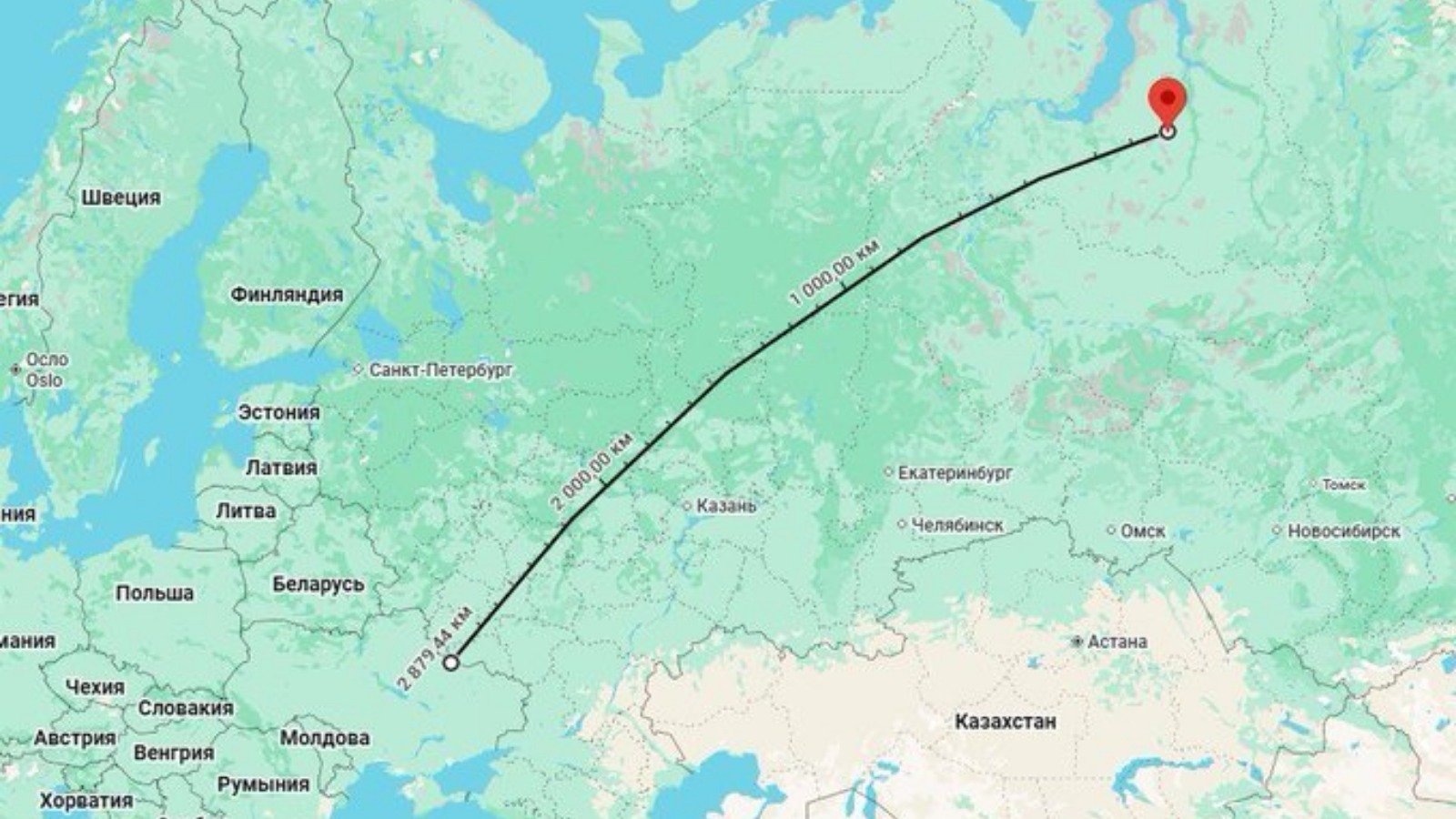 Reportan un posible ataque con drones a 3.000 km de Ucrania
