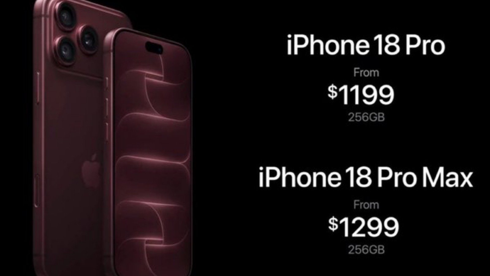 Apple sube los precios: cuánto cuestan los iPhone 18 Pro